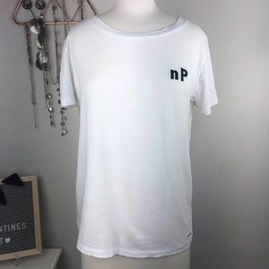 NWT n:Philanthropy Jigsaw Tee Embroidered Logo